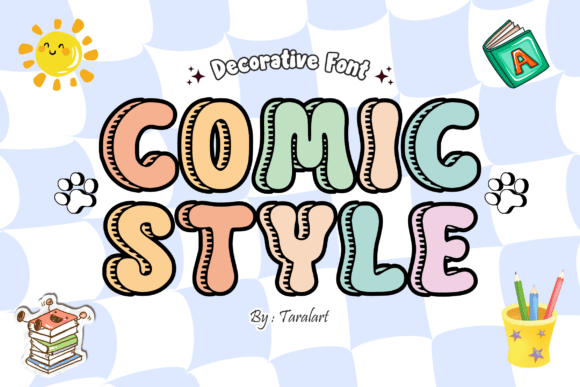 Comicstyle Regular: A Playful Decorative Font for Creative Projects