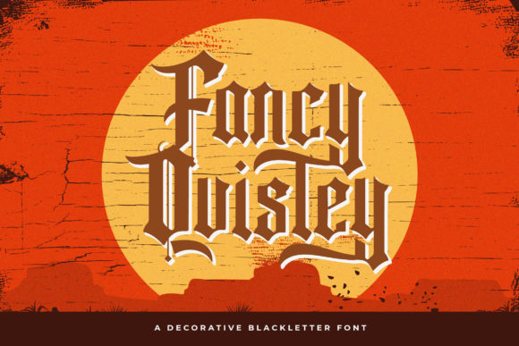 Fancy Quisley: A Vintage-Inspired Blackletter Font for Scroll-Stopping Brand Content