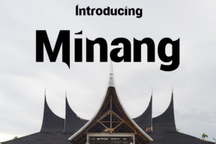 Minang Font: Elevate Your Brand with Futuristic Minimalist Typography