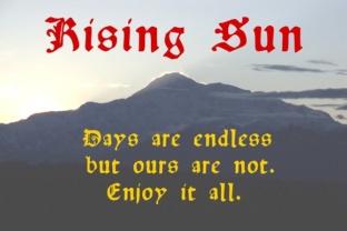 Rising Sun: A Bold Blackletter Font for Timeless Brand Design