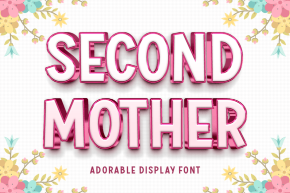 Second Mother: A Display Font That Elevates Handmade Branding and Product Design