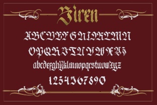 Siren: A Blackletter Font That Elevates Campaign Typography