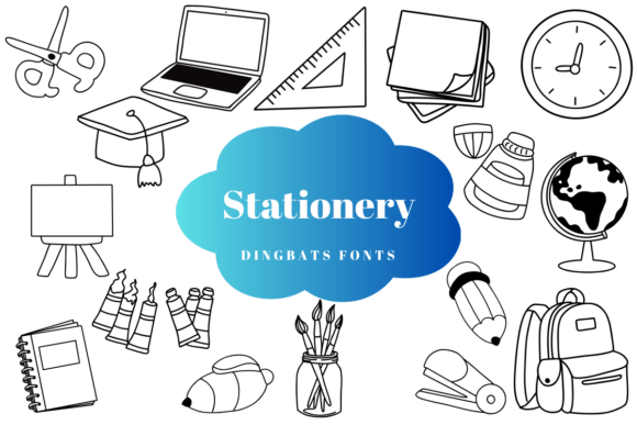 Stationery Dingbat Font: Elevating Web Design with Creative Typography