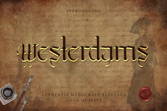 Westerdams: A Bold Blackletter Font for Timeless Branding