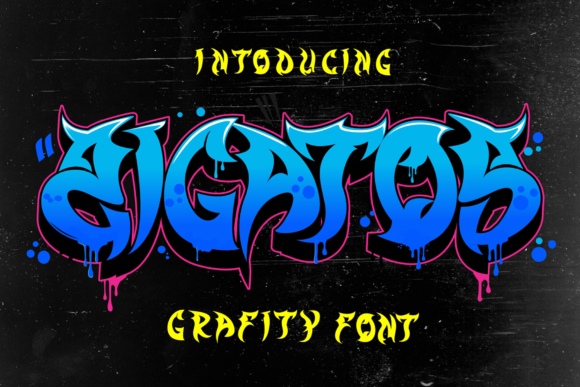 Zigatos: A Bold Blackletter Font for Editorial Design and Digital Publishing
